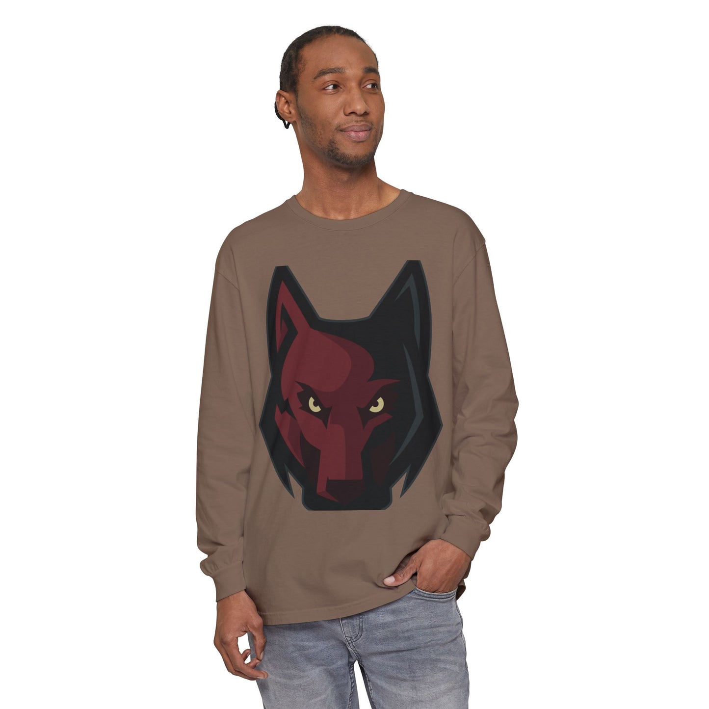 Garment-Dyed Long Sleeve Tee