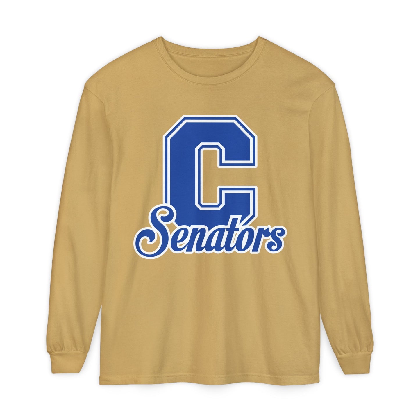 Garment-Dyed Long Sleeve Tee