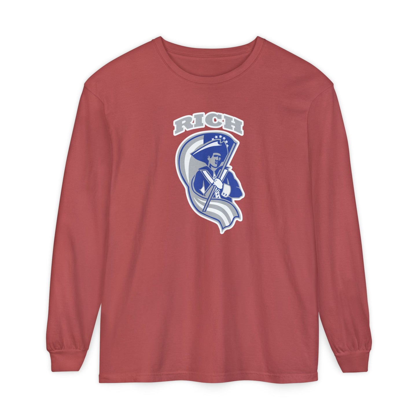 Garment-Dyed Long Sleeve Tee