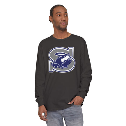 Garment-Dyed Long Sleeve Tee
