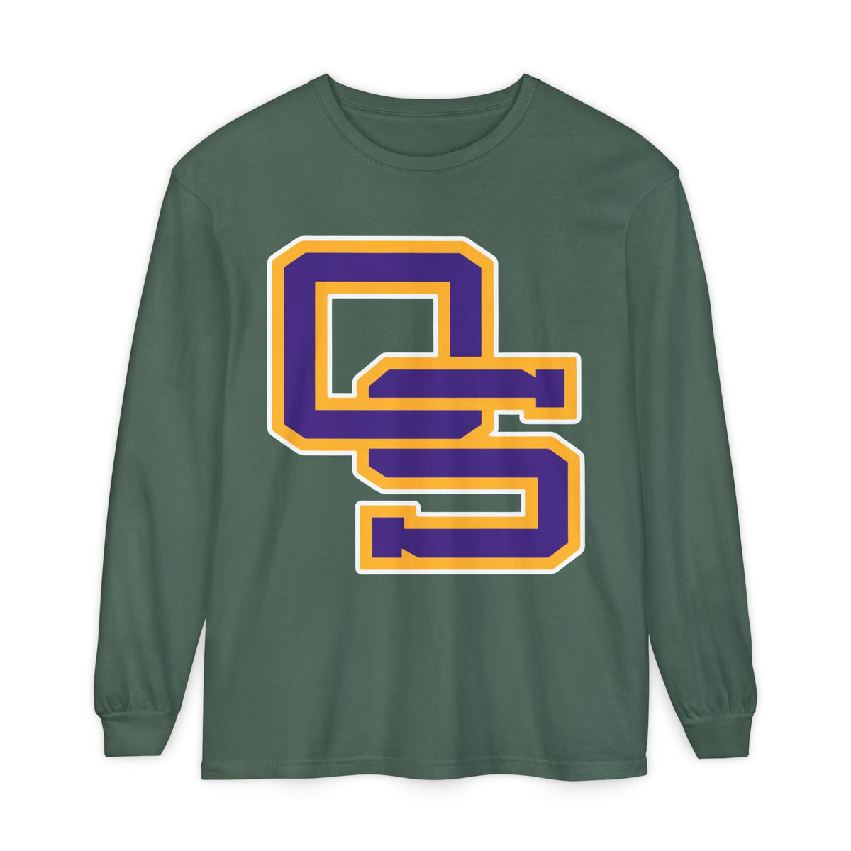 Garment-Dyed Long Sleeve Tee