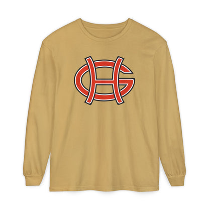 Garment-Dyed Long Sleeve Tee