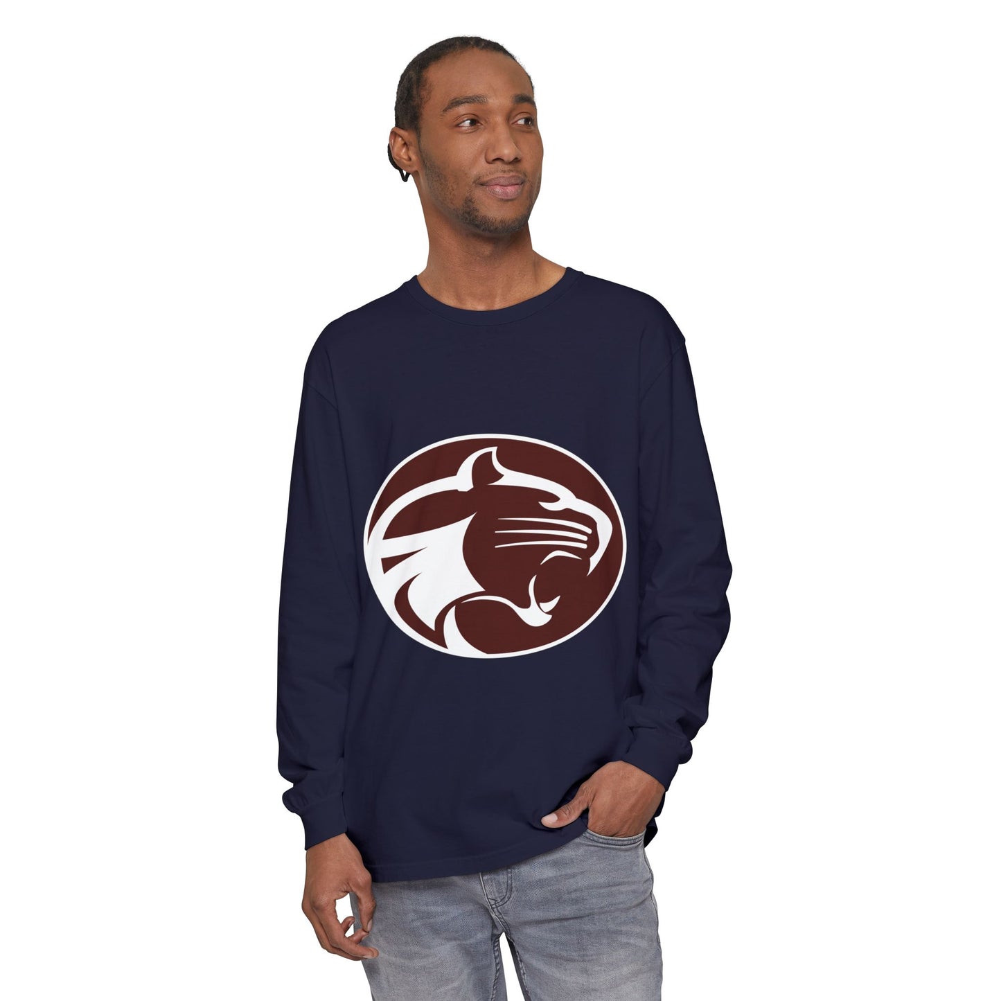 Garment-Dyed Long Sleeve Tee