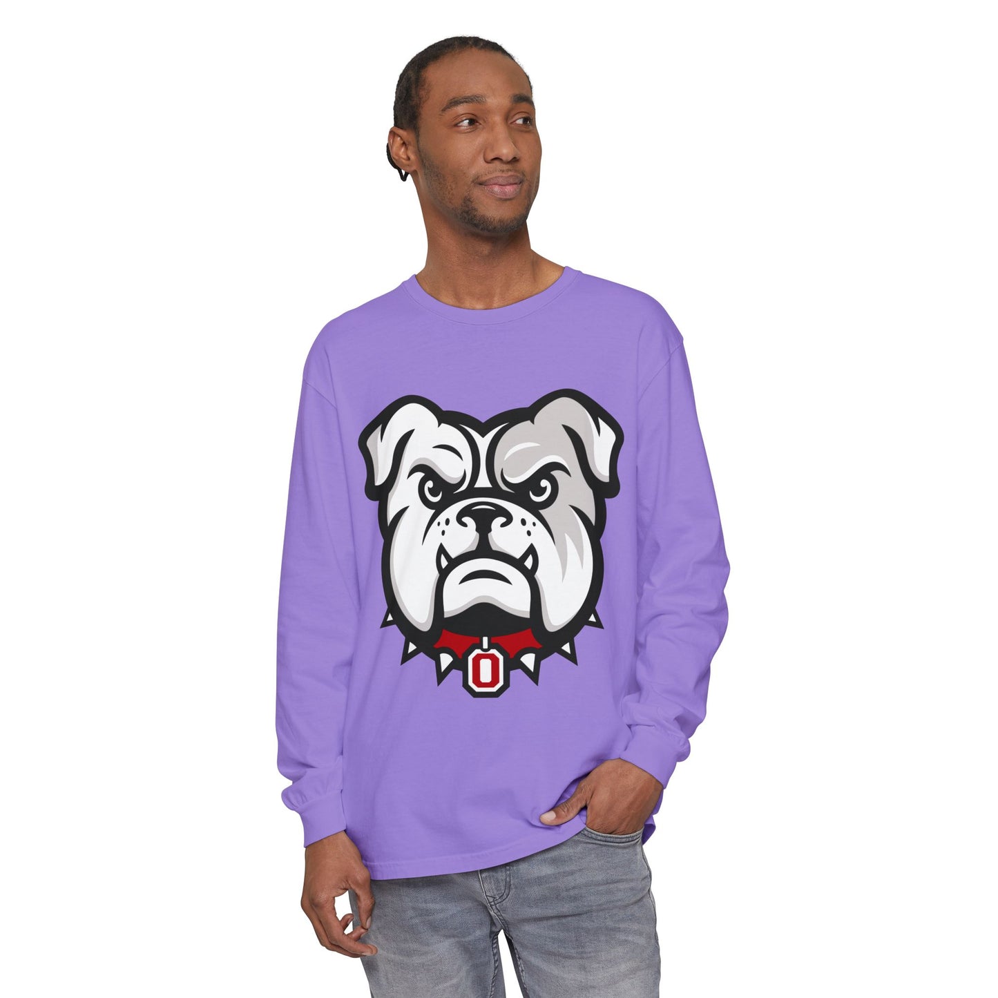 Garment-Dyed Long Sleeve Tee