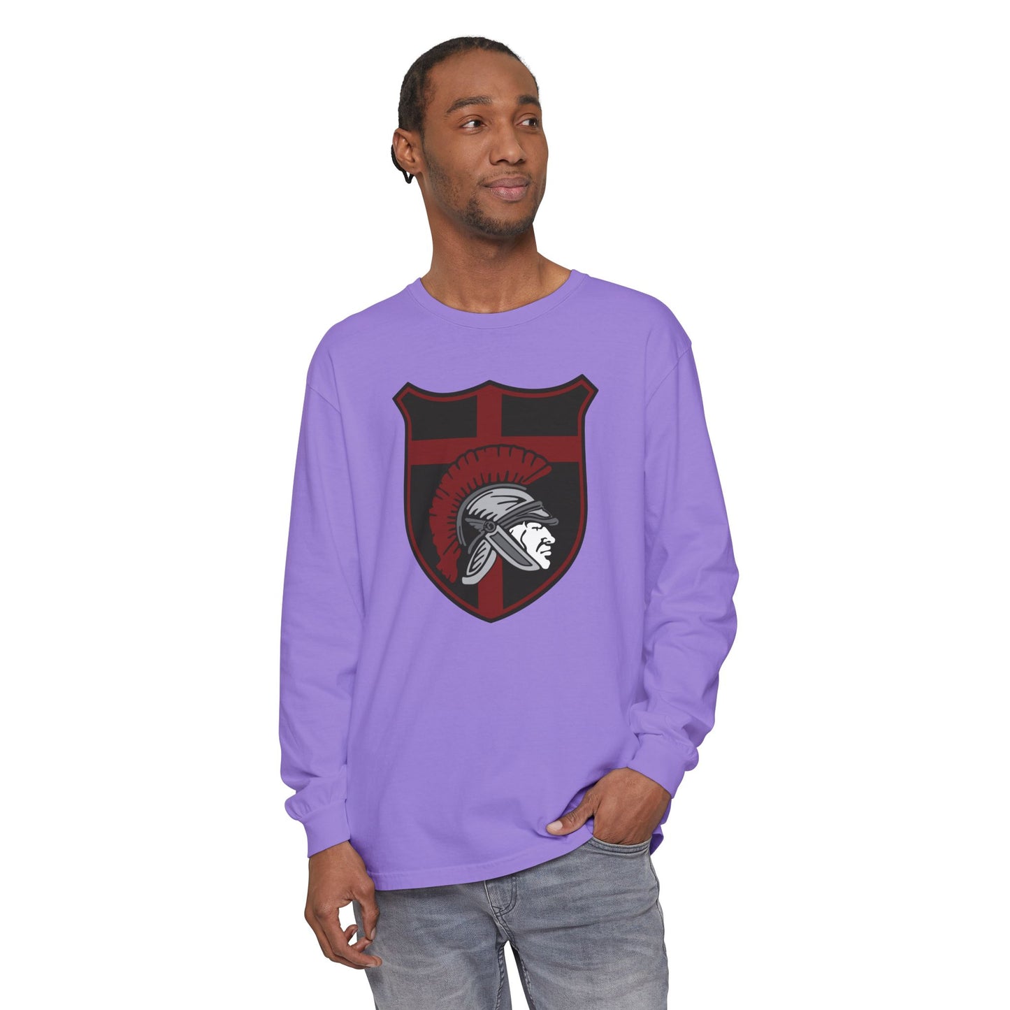 Garment-Dyed Long Sleeve Tee