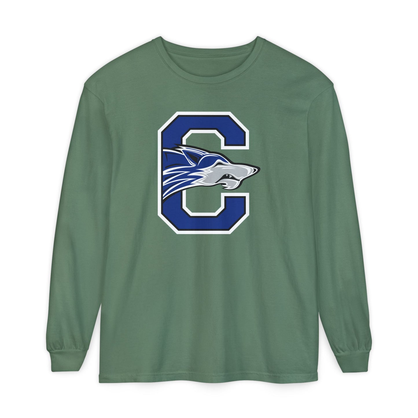 Garment-Dyed Long Sleeve Tee