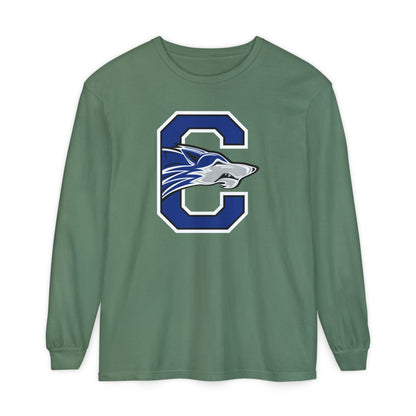 Garment-Dyed Long Sleeve Tee