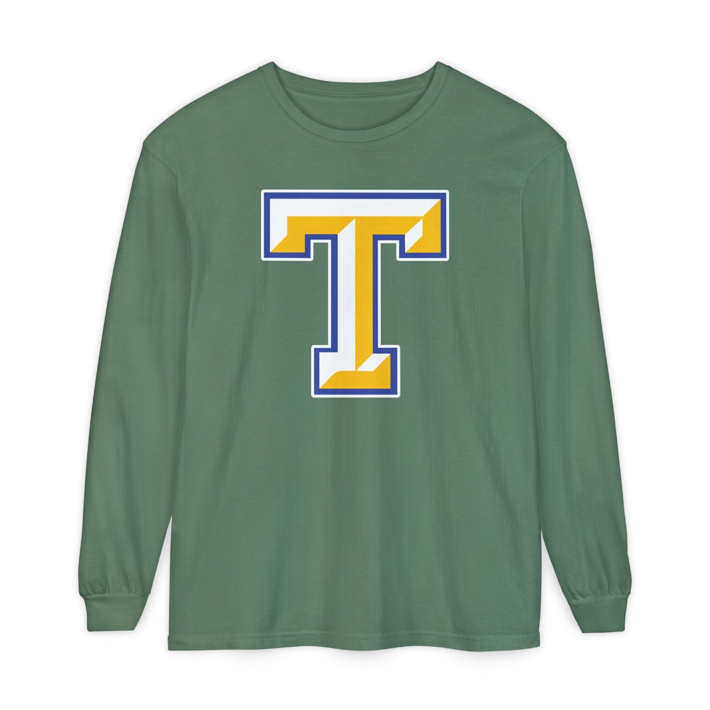 Garment-Dyed Long Sleeve Tee