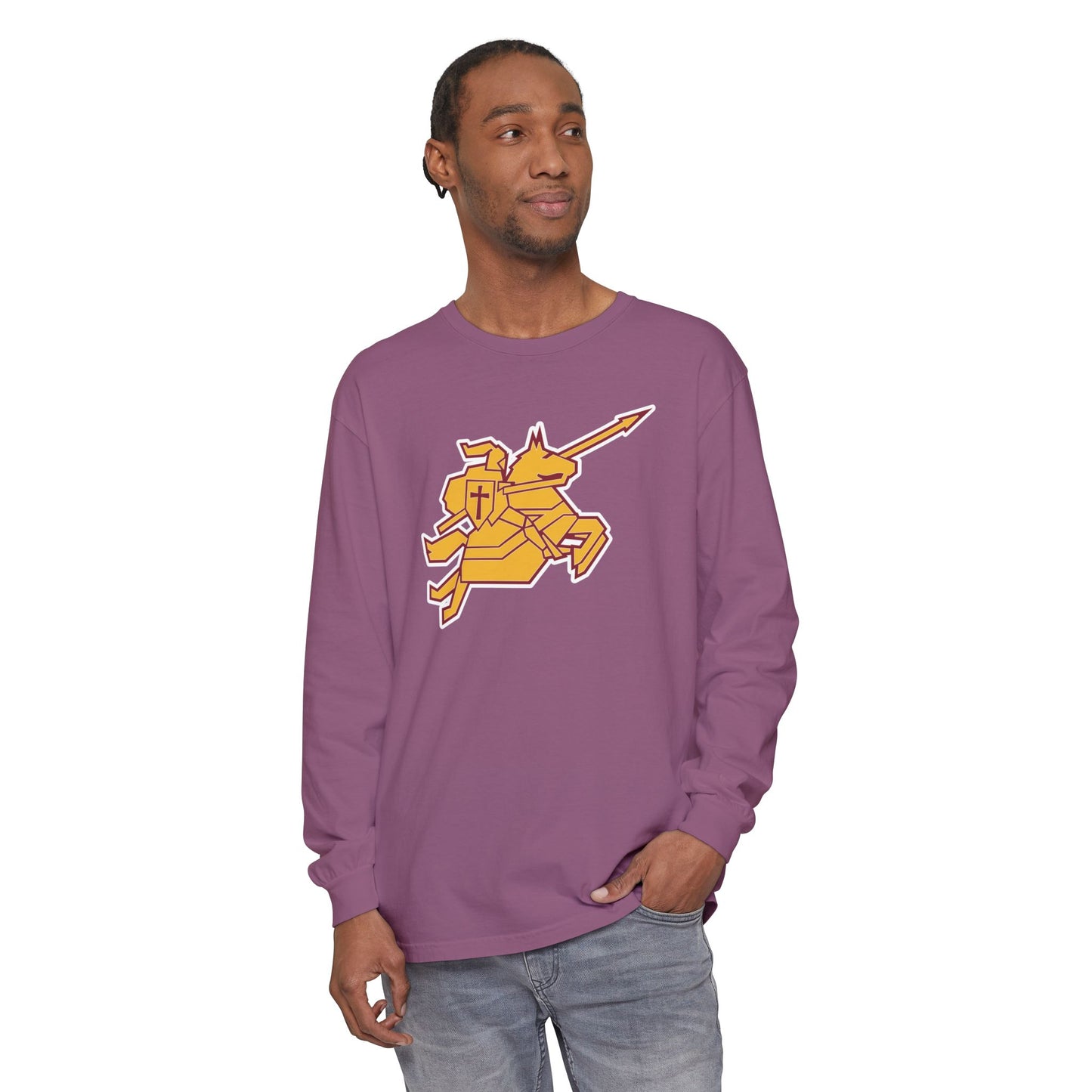Garment-Dyed Long Sleeve Tee
