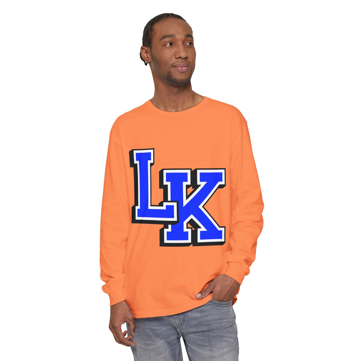 Garment-Dyed Long Sleeve Tee