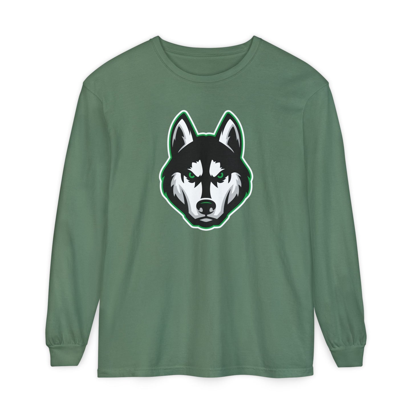 Garment-Dyed Long Sleeve Tee