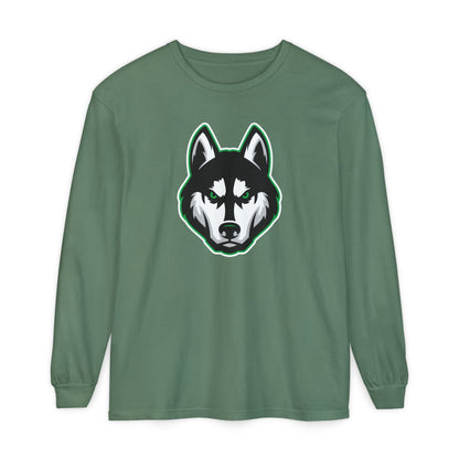 Garment-Dyed Long Sleeve Tee