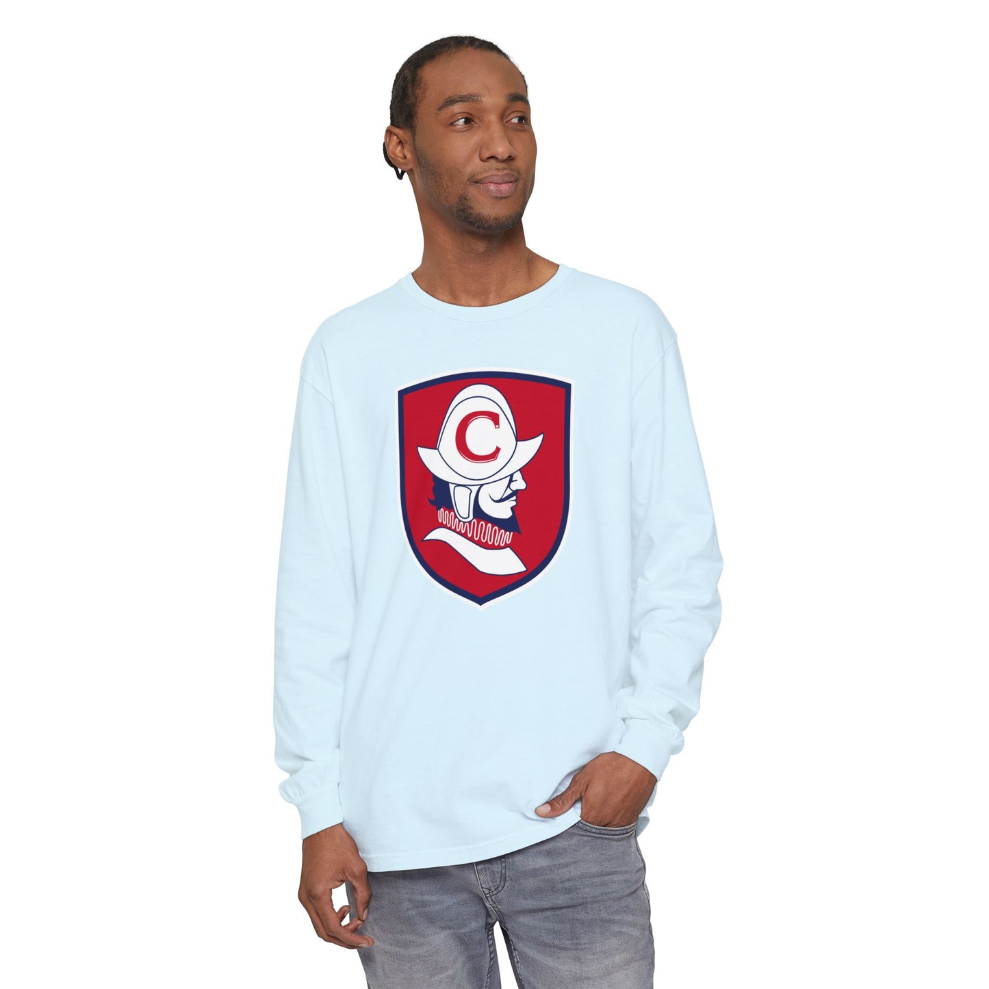 Garment-Dyed Long Sleeve Tee