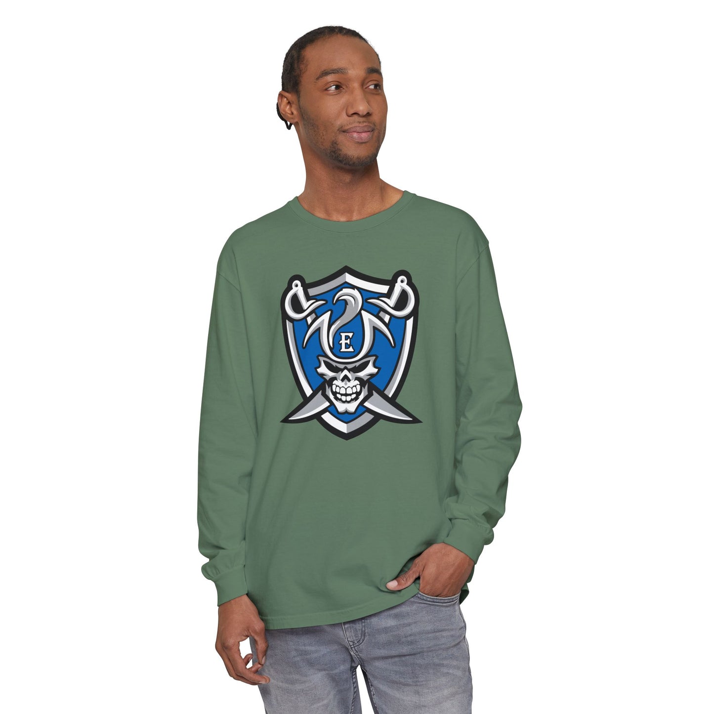 Garment-Dyed Long Sleeve Tee