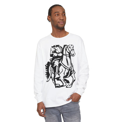 Garment-Dyed Long Sleeve Tee