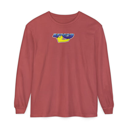 Garment-Dyed Long Sleeve Tee