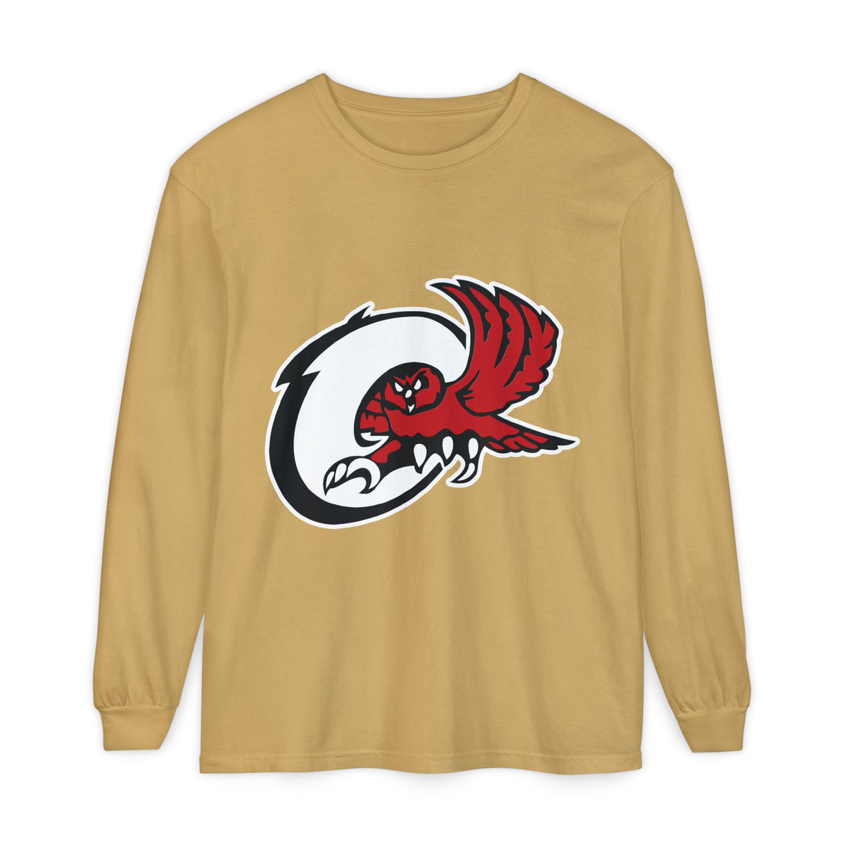 Garment-Dyed Long Sleeve Tee