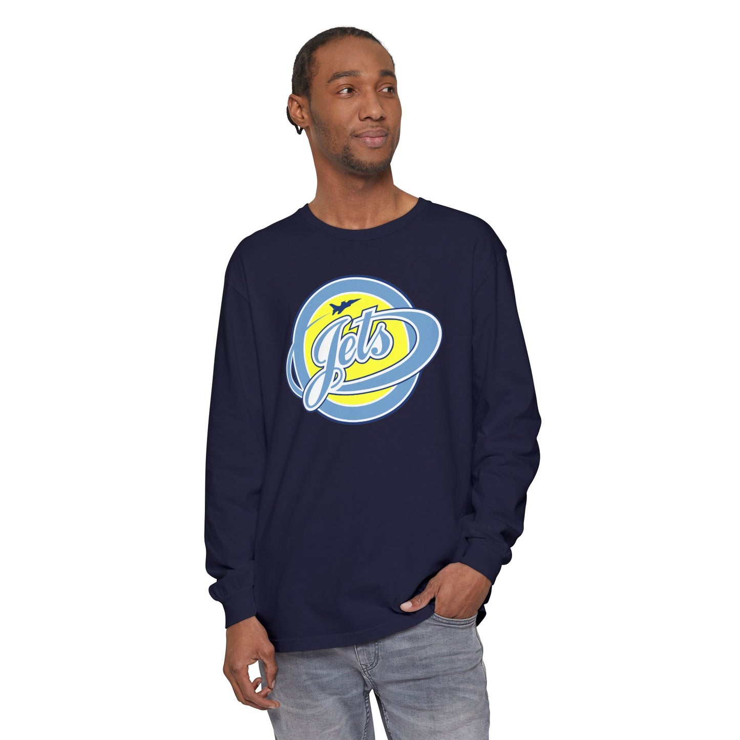 Garment-Dyed Long Sleeve Tee