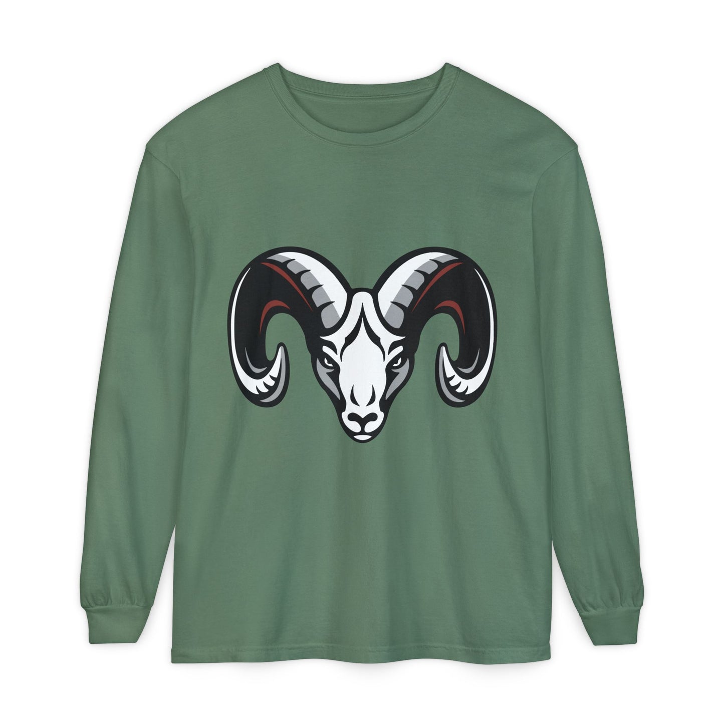 Garment-Dyed Long Sleeve Tee