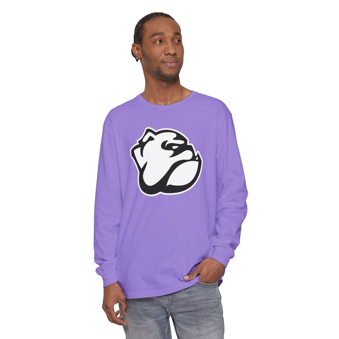 Garment-Dyed Long Sleeve Tee