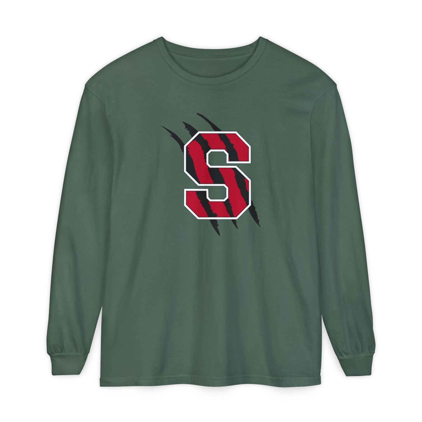 Garment-Dyed Long Sleeve Tee