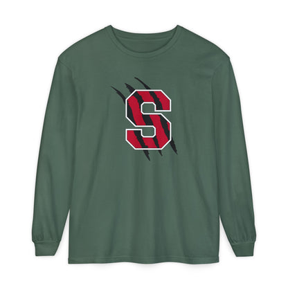 Garment-Dyed Long Sleeve Tee