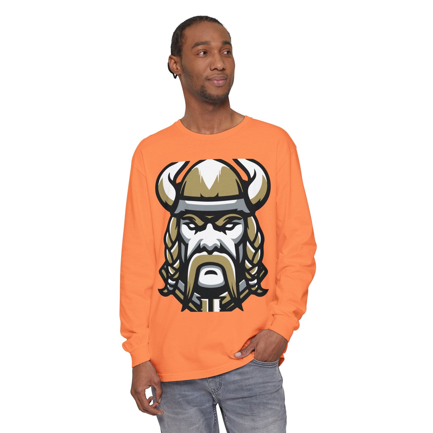 Garment-Dyed Long Sleeve Tee