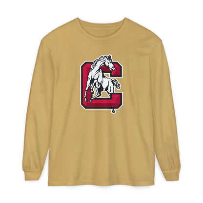 Garment-Dyed Long Sleeve Tee
