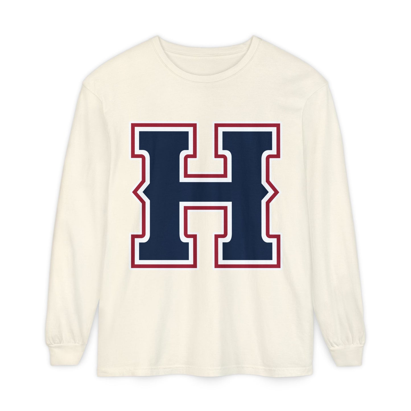 Garment-Dyed Long Sleeve Tee