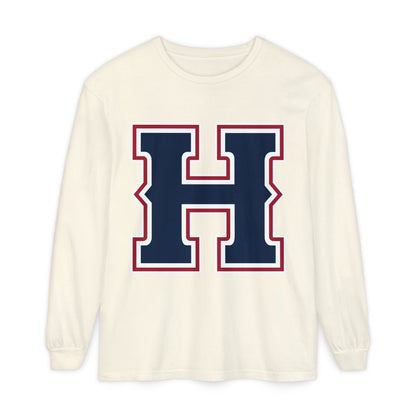 Garment-Dyed Long Sleeve Tee