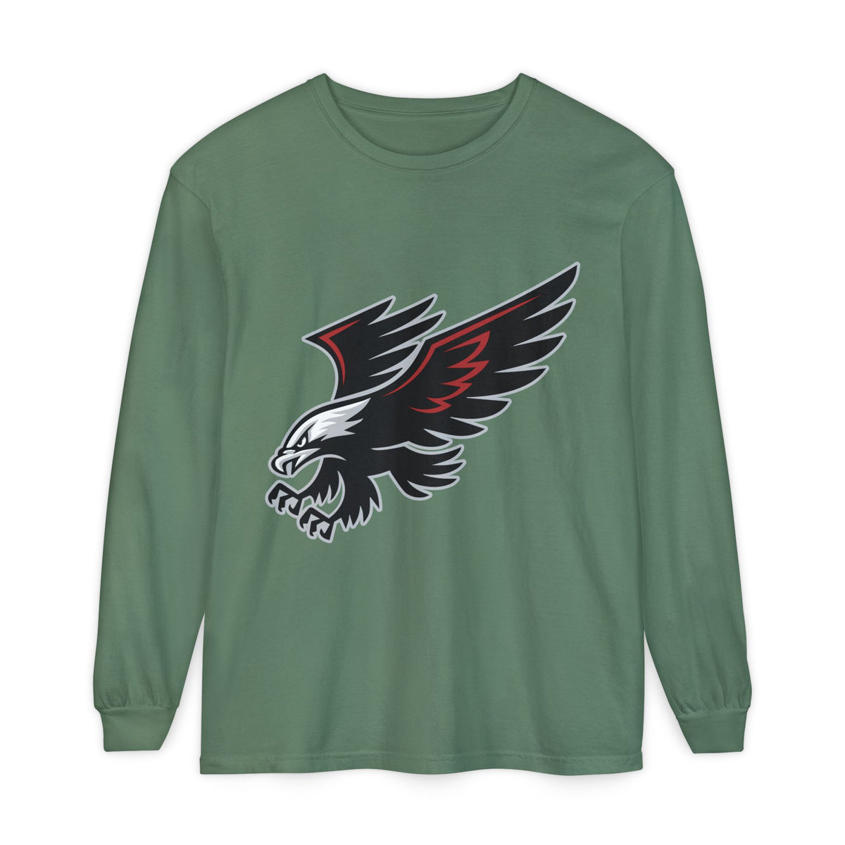 Garment-Dyed Long Sleeve Tee