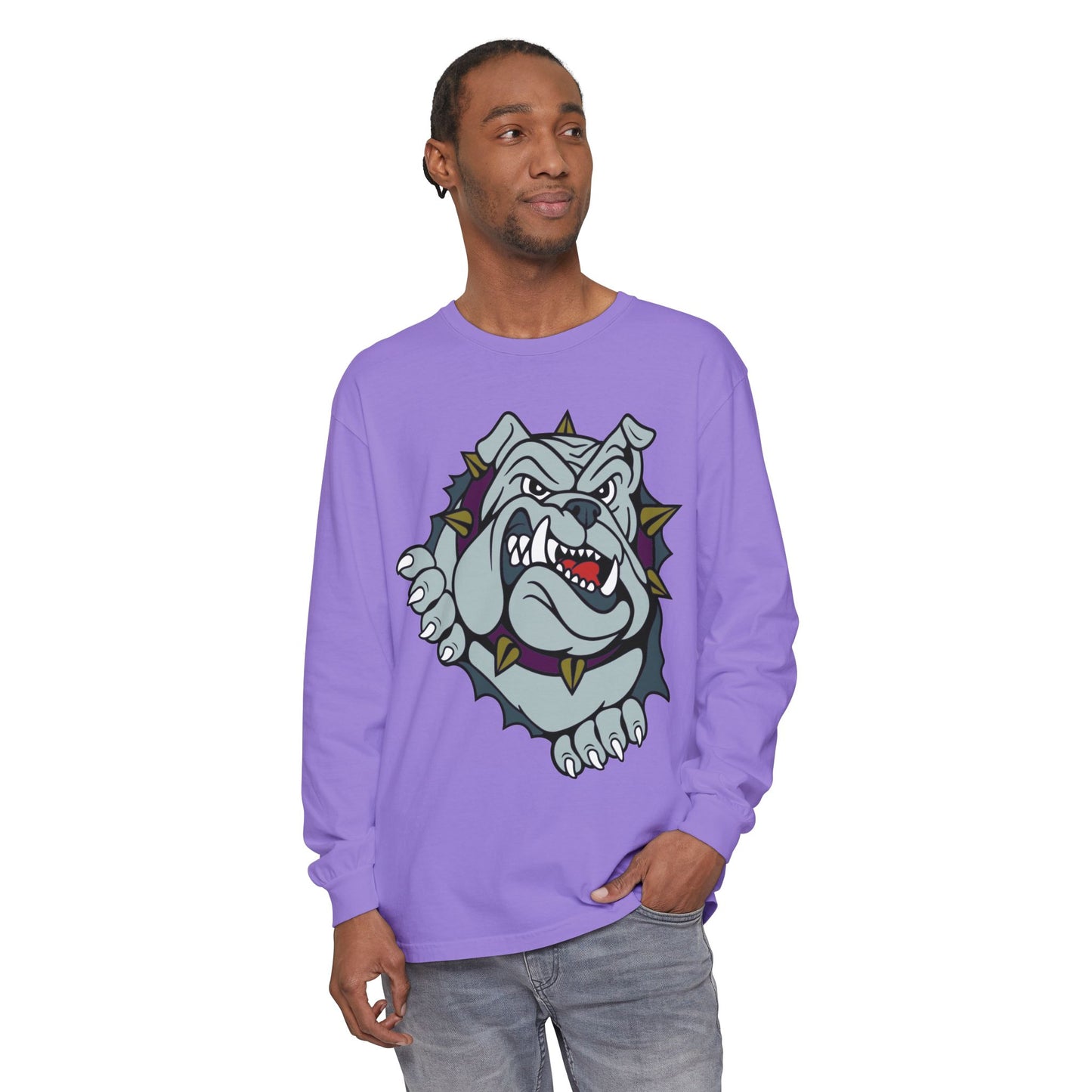 Garment-Dyed Long Sleeve Tee