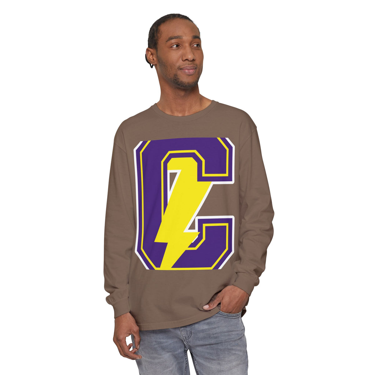 Garment-Dyed Long Sleeve Tee