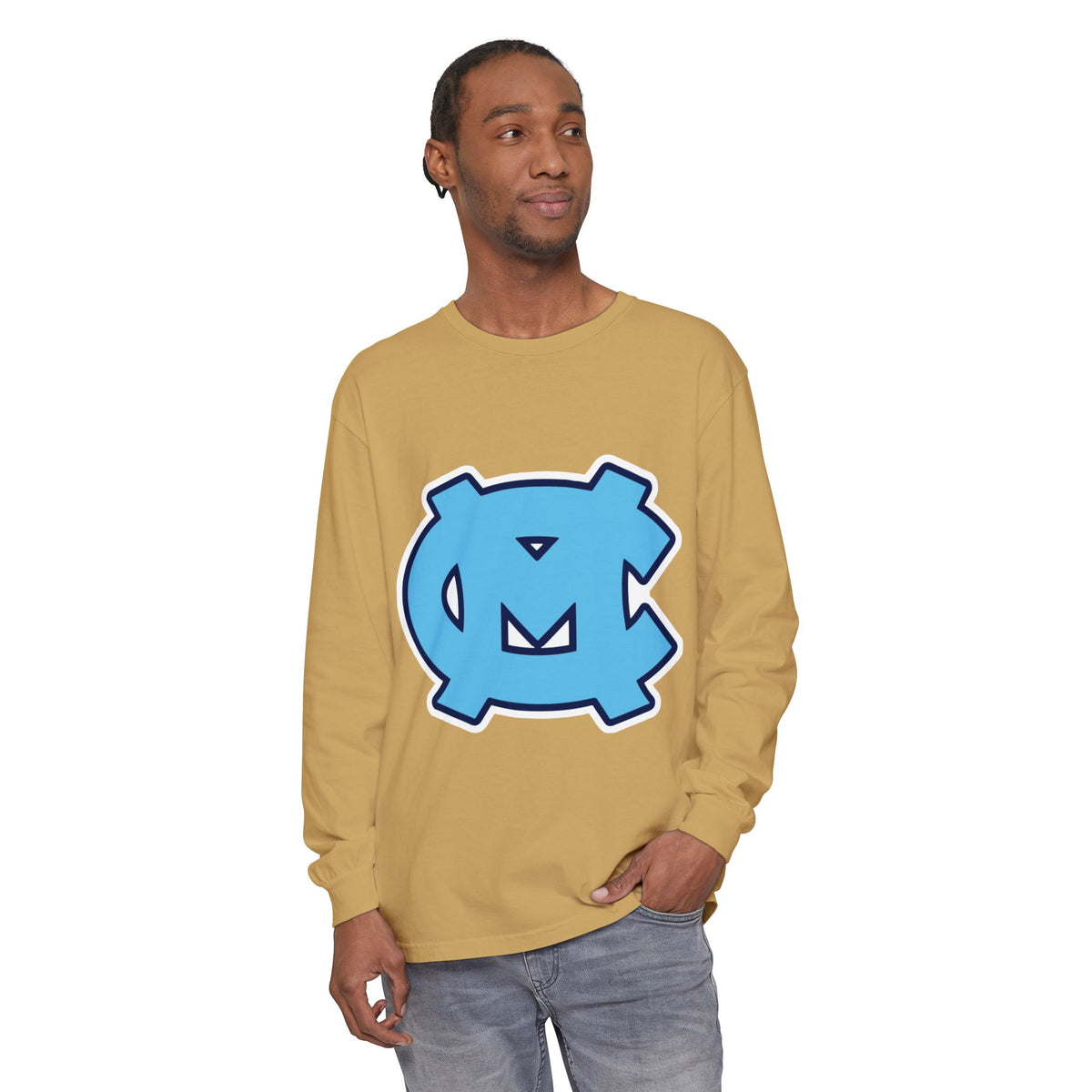 Garment-Dyed Long Sleeve Tee
