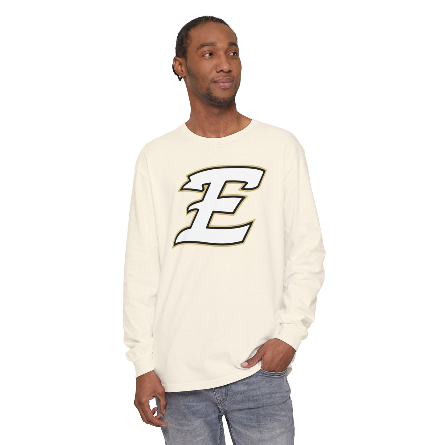Garment-Dyed Long Sleeve Tee