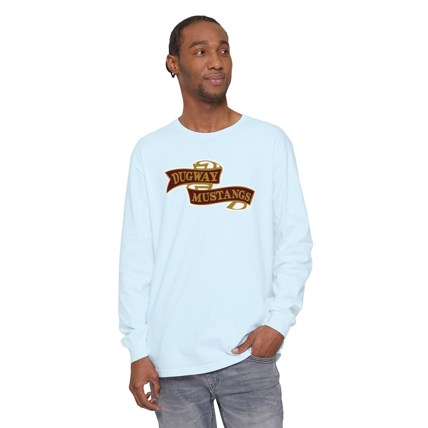 Garment-Dyed Long Sleeve Tee