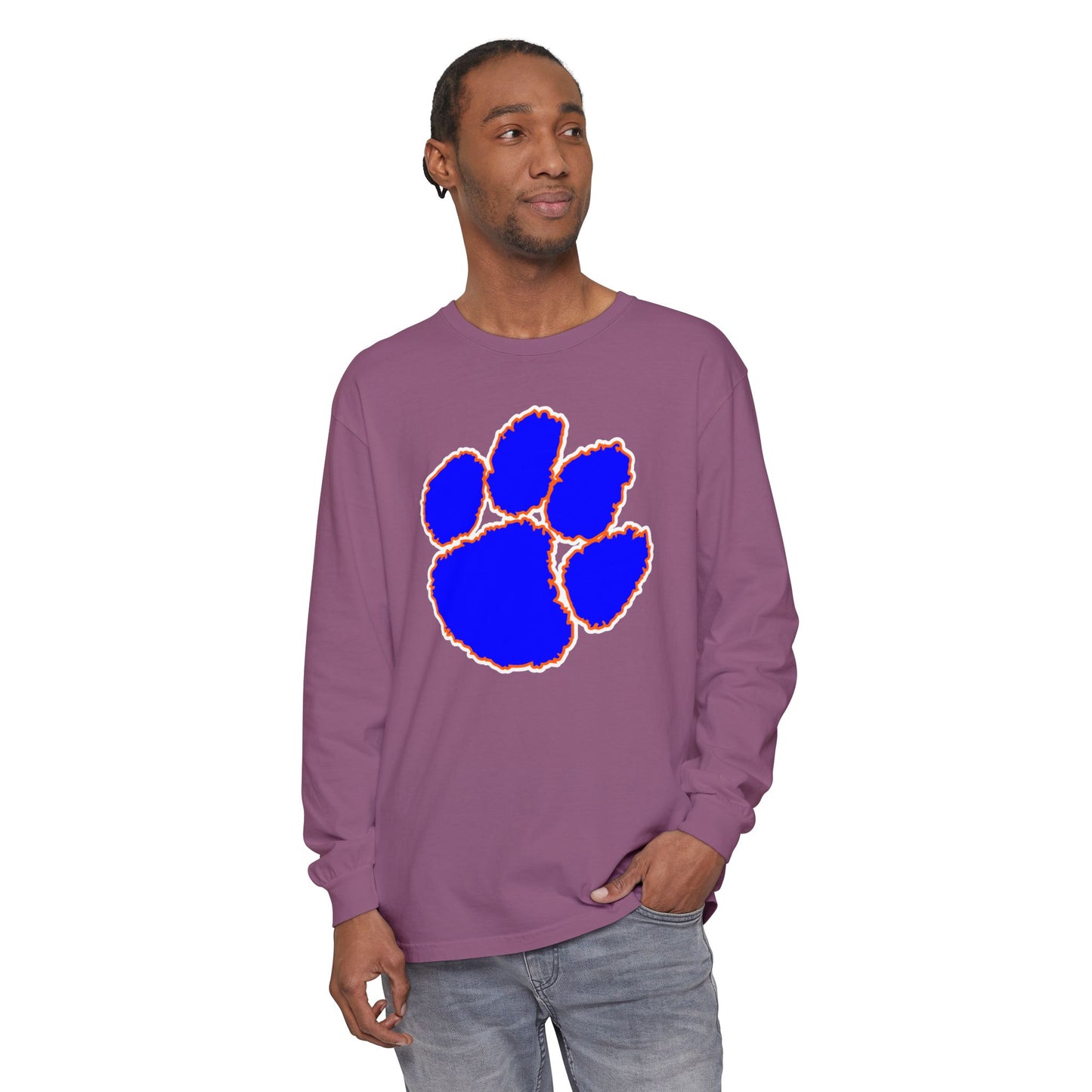 Garment-Dyed Long Sleeve Tee