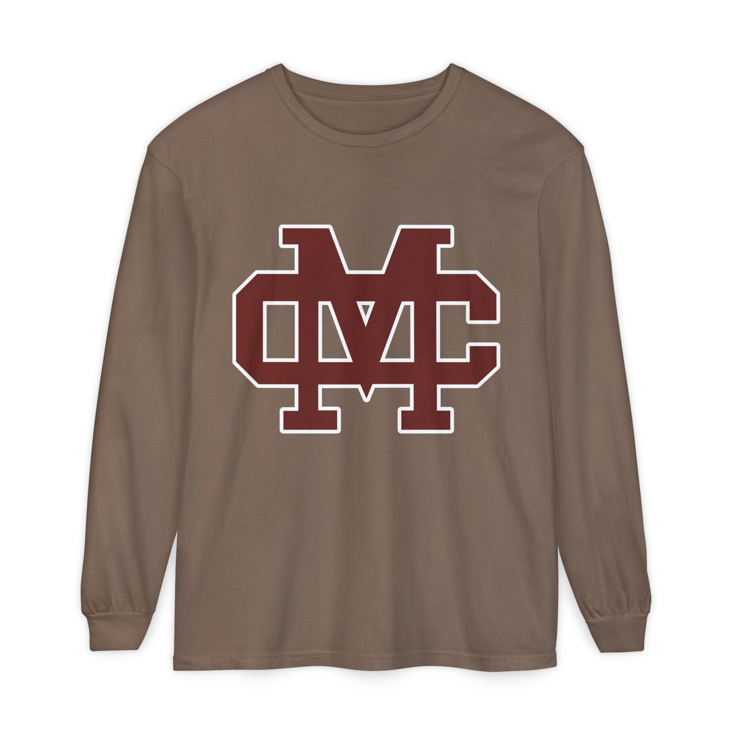 Garment-Dyed Long Sleeve Tee