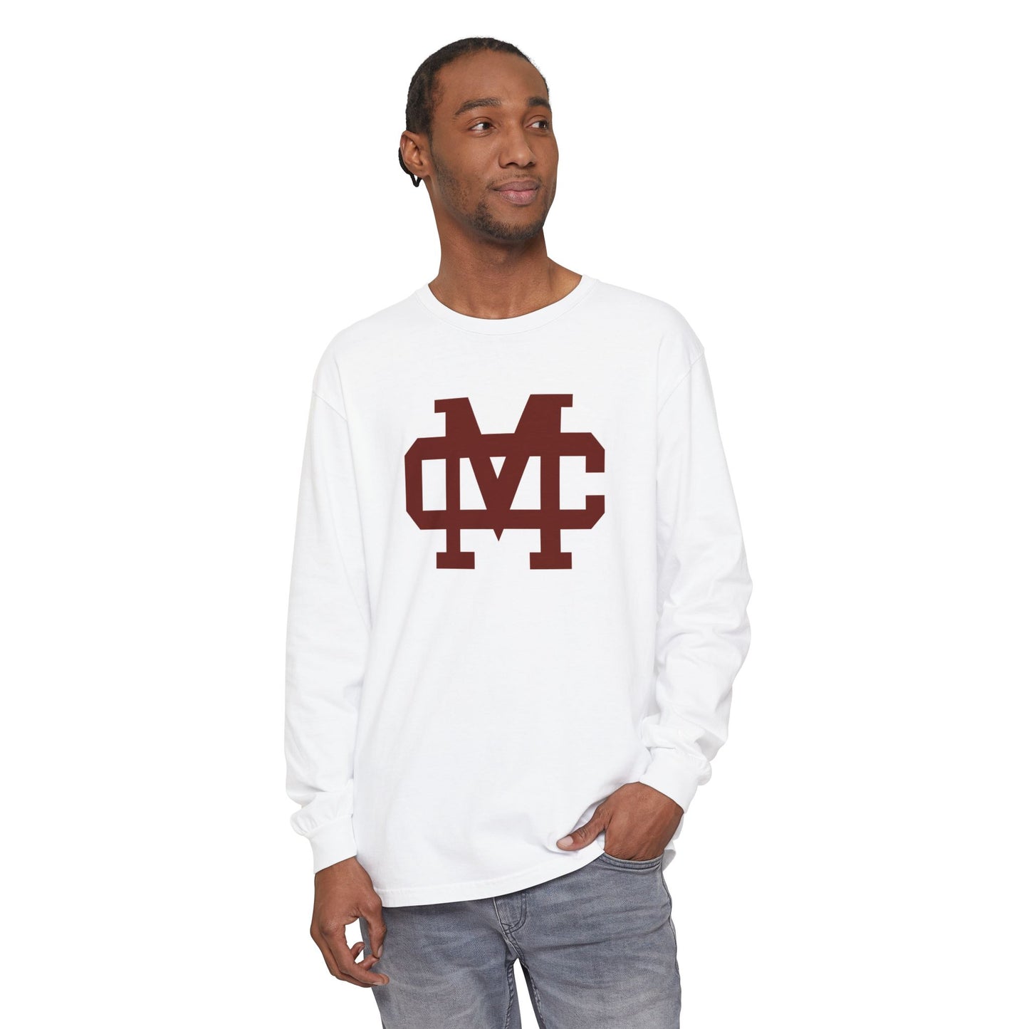 Garment-Dyed Long Sleeve Tee