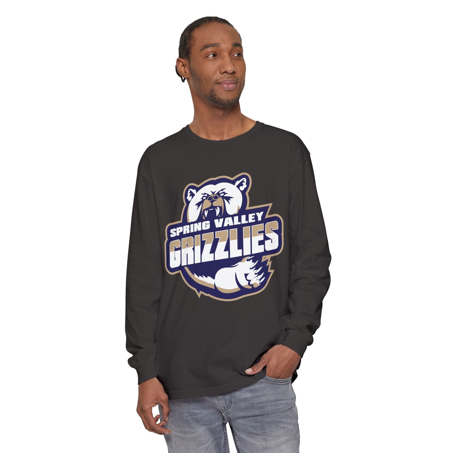 Garment-Dyed Long Sleeve Tee