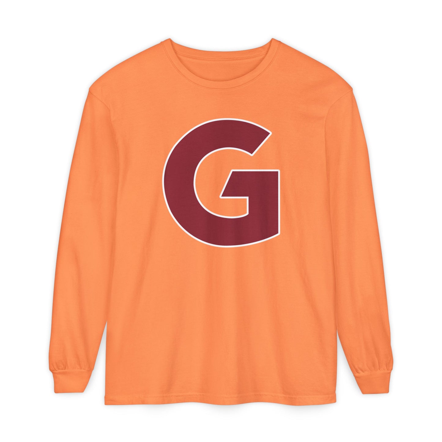 Garment-Dyed Long Sleeve Tee