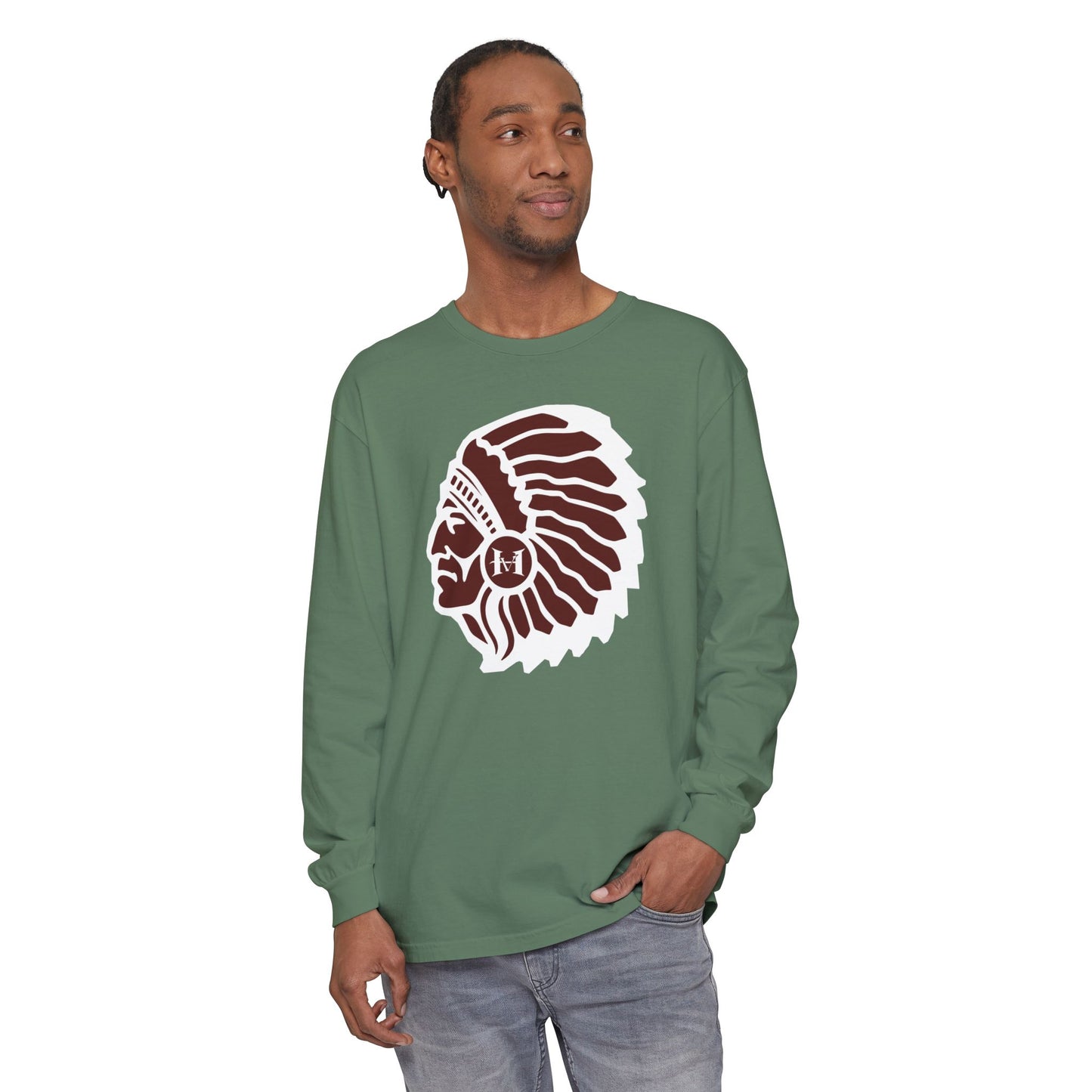 Garment-Dyed Long Sleeve Tee