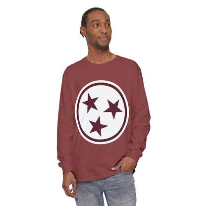 Garment-Dyed Long Sleeve Tee