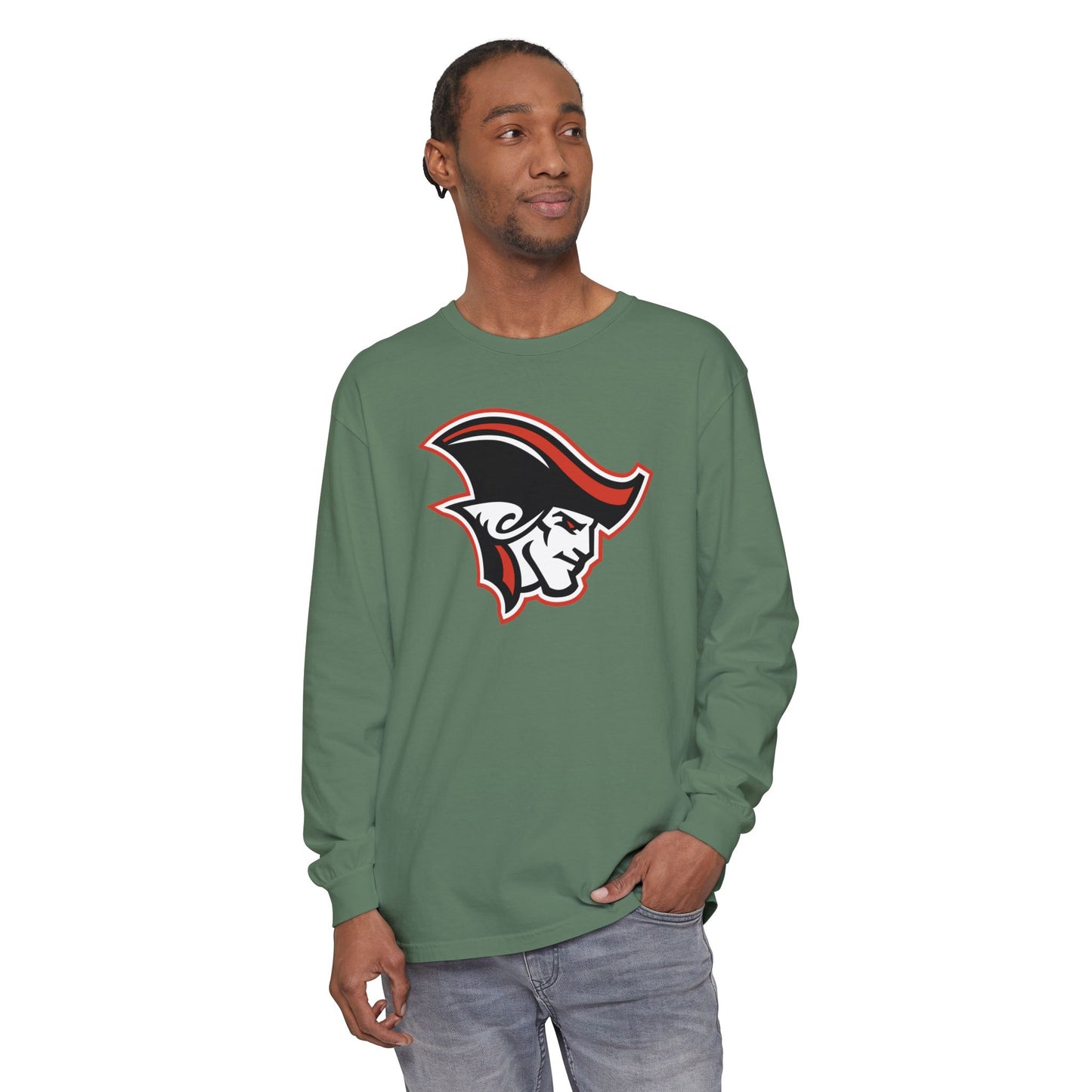 Garment-Dyed Long Sleeve Tee