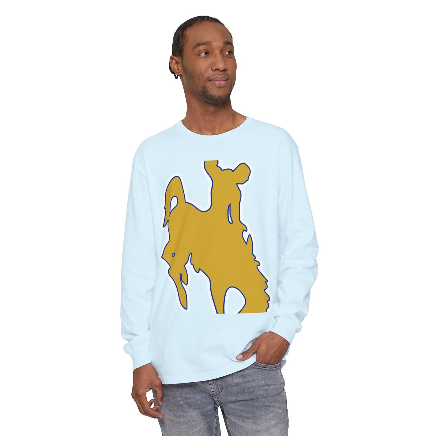 Garment-Dyed Long Sleeve Tee
