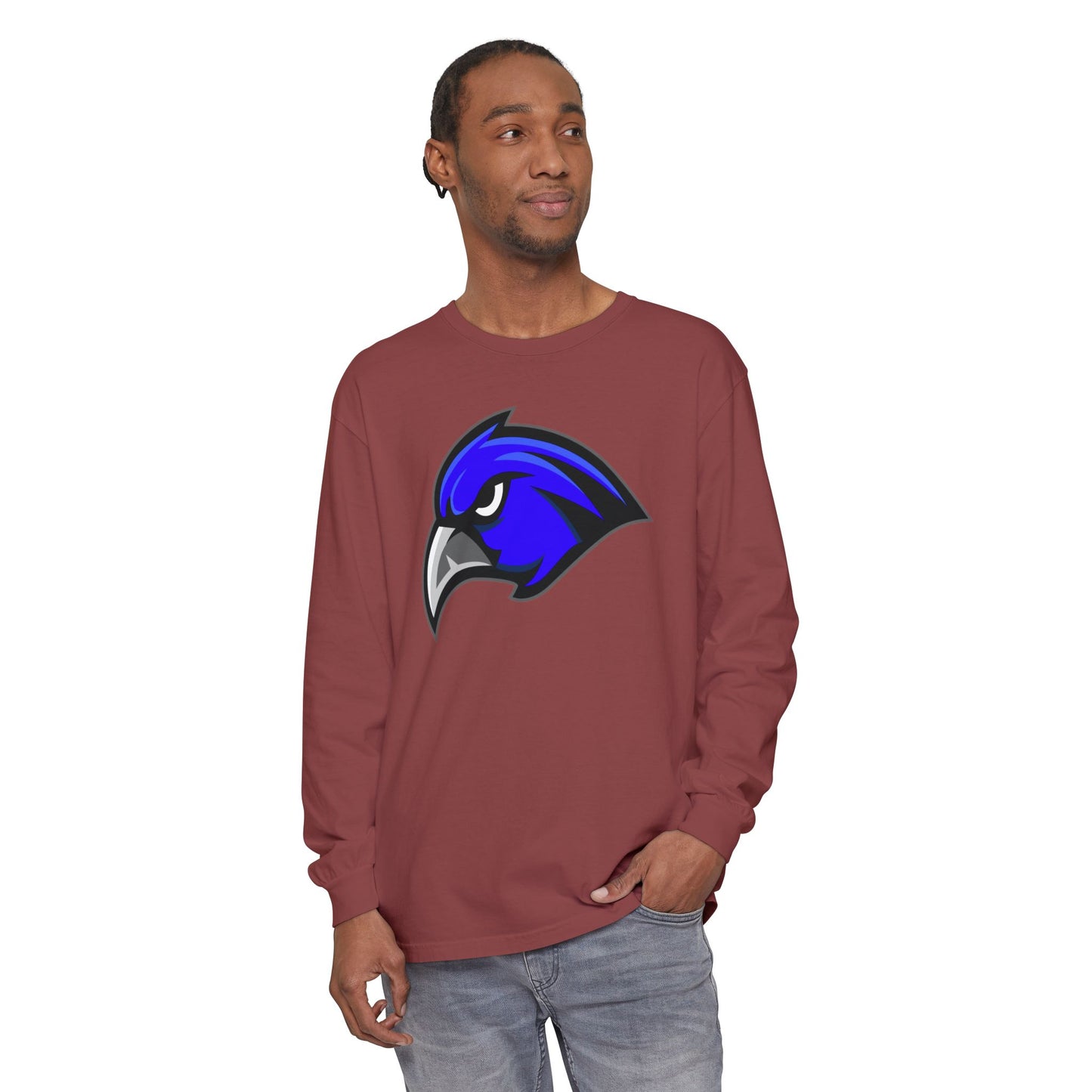 Garment-Dyed Long Sleeve Tee