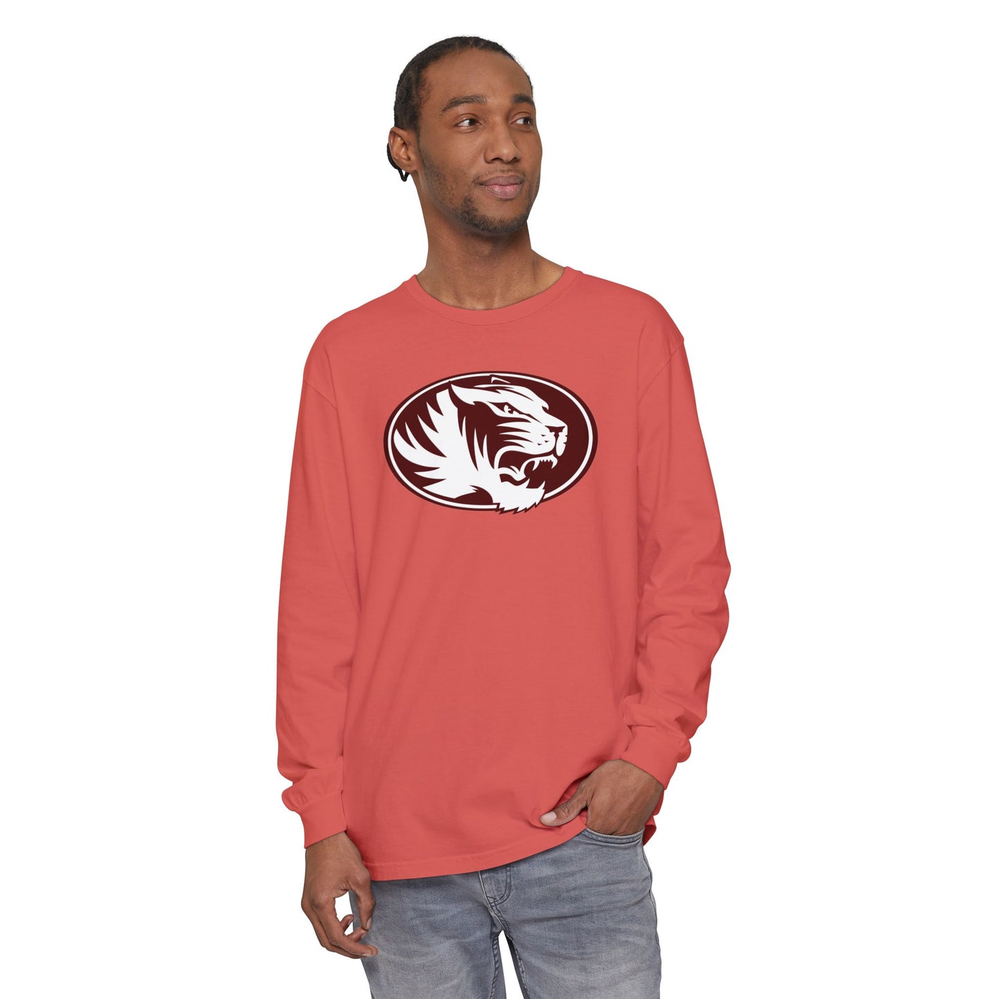 Garment-Dyed Long Sleeve Tee