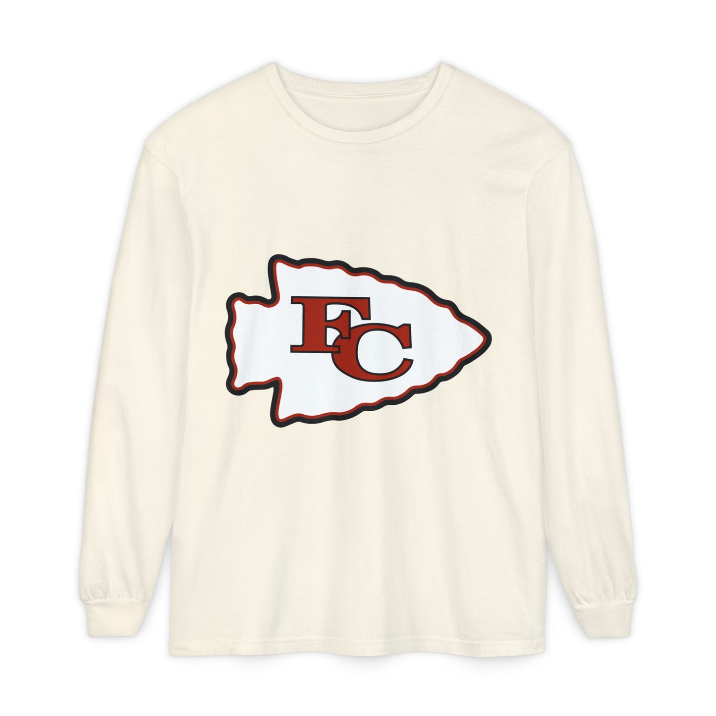 Garment-Dyed Long Sleeve Tee
