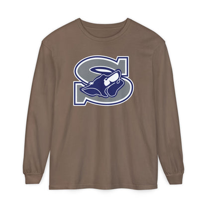 Garment-Dyed Long Sleeve Tee