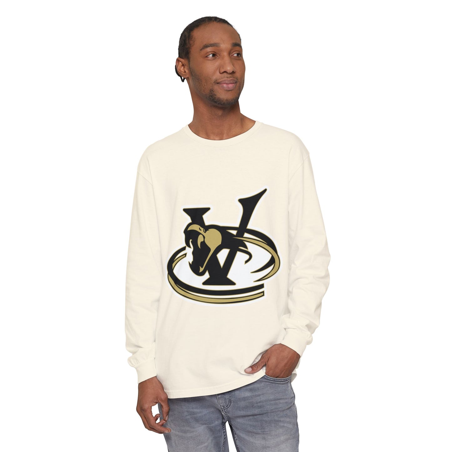 Garment-Dyed Long Sleeve Tee